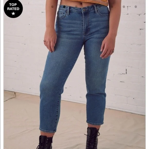 𝅺nwt high rise jeans - Picture 3 of 8